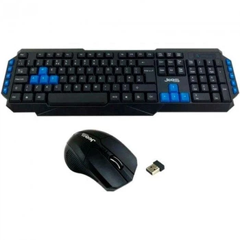 Комплект бездротова клавіатура + мишка JEDEL WS880 Black (089g)