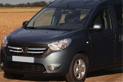 4 Накладки на решітку радіатора для Dacia Dokker 2013-2022, нержавіюча сталь