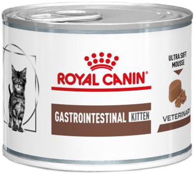 Вологий корм для кошенят з проблемами шлунка ROYAL CANIN Vet Gastrointestinal Kitten 195 г (9003579013410) (1227002)