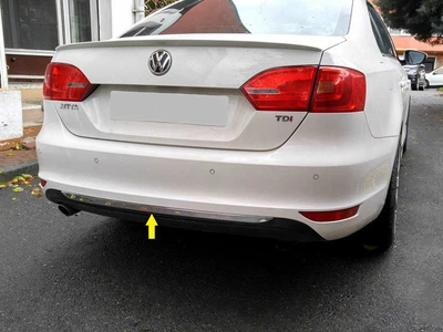 Volkswagen Jetta 2011-2013 Нержавіюча сталева кромка бампера