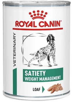 Вологий корм для дорослих собак Royal Canin Satiety Weight Management Canine Cans 410 г (9003579311851) (42500041)