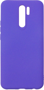 Панель Dengos Carbon для Xiaomi Redmi 9 Purple (DG-TPU-CRBN-85)