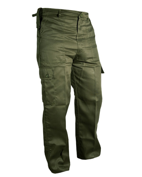 Тактичні штани військові KOMBAT UK армійські чоловічі ЗСУ Kombat Trousers 34 оливковий (OR.M_168B0E010E08)