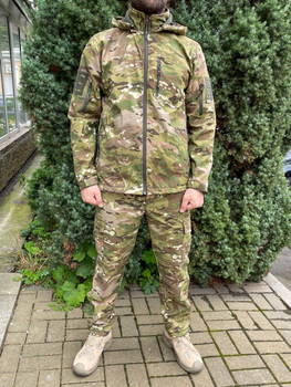 Мужской армейский костюм тактическая форма на флисе Мультикам Турция ВСУ (ЗСУ) XXL 8658 хаки (OR.M-4425900)