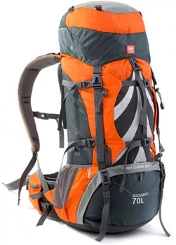 Рюкзак трекінговий Naturehike 70 л Bright Orange NH70B070-B (6927595709016)