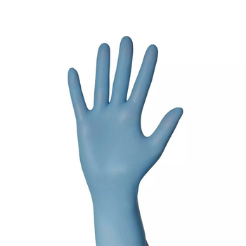 Перчатки нітрилові AMPri Sky Basic-Plus (200шт), блакитні, M