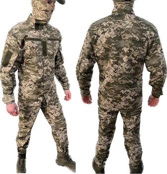 Военная форма пиксель ЗСУ, Тактическая армейская форма, Тактическая форма пиксель, Костюм летний ВСУ Пиксель 46р.