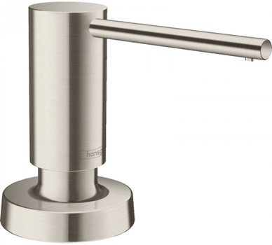 Дозатор врезной для моющего средства Hansgrohe A41 500мл стальной