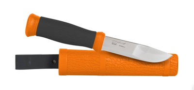 Нож из нержавеющей стали Morakniv Outdoor 2000 Helikon-Tex Orange