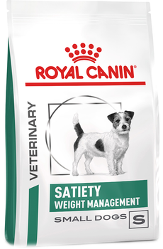 Sucha karma dla dorosłych psów Royal Canin Satiety Small Dog dla dorosłych psów o wadze poniżej 10 kg 1,5 kg (3182550831109) (42520151)