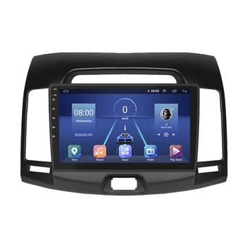 Штатна магнітола Lesko для Hyundai Elantra IV (HD) 2006-2011 екран 9" 4/32Gb 4G Wi-Fi GPS Top Елантра