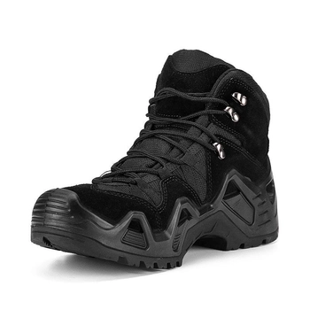 Ботинки тактические Han-Wild HW07 Black 39 армейская обувь демисезон (SK-9871-42341)