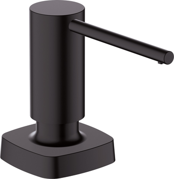 Дозатор врезной для моющего средства Hansgrohe A71 500мл черный матовый