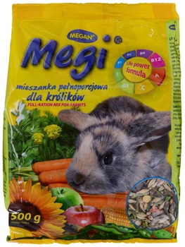 Pokarm dla królików MEGAN Megi 500g (5908241610482)