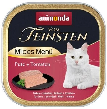 Mokra karma dla kotów steryzlizowanych Animonda Vom Feinsten z indykiem i pomidorami 100 g (4017721838603)