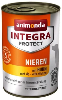 Вологий корм для собак із проблемами нирок Animonda Integra Protect Nieren з куркою 400 г (4017721864022)