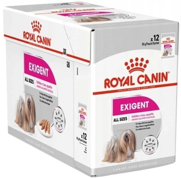 Mokra karma dla psów Royal Canin CCN Exigent Loaf 12 x 85 g (9003579009451)