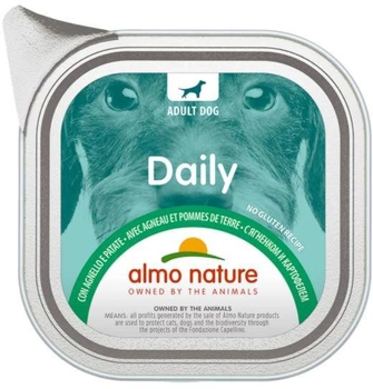 Mokra karma dla psów Almo Nature Daily Menu z jagnięciną i ziemniakami 100 g (8001154124774)