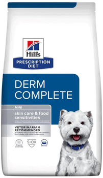 Sucha karma dla psów Hill's PD Canine DERM COMPLETE Mini 1 kg (052742047485)