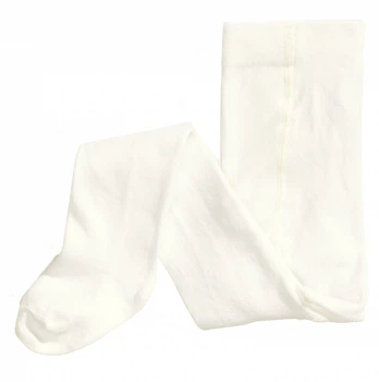 Колготки трикотаж хлопковые однотонные для девочки H&M 0147273001 050-56 см (0-2 months) Белый