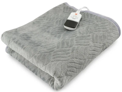 Електроковдра Warm Home YD-008 Flannel Fabric 9 режимів 100 Вт 150x120 см Сірий