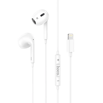 Навушники HOCO built-in microphone M1 Max 1.2м Lightning white