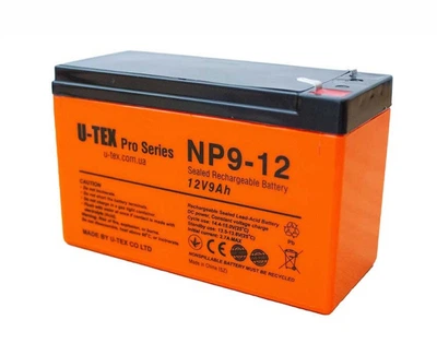 Акумулятор U-tex PRO 12В/9,0 Ah