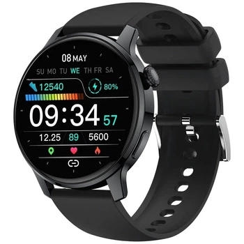 Смарт-часы Bakeey S46 (тонометр, пульсоксиметр, разговор)