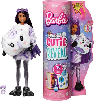 Кукла Барби Barbie Cutie Reveal Зимний блеск Совенок&nbsp;(HJL62)