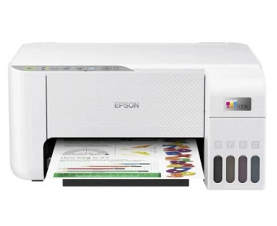 БФП струйний Epson EcoTank L3256 c WiFi (C11CJ67414/C11CJ67407) Білий