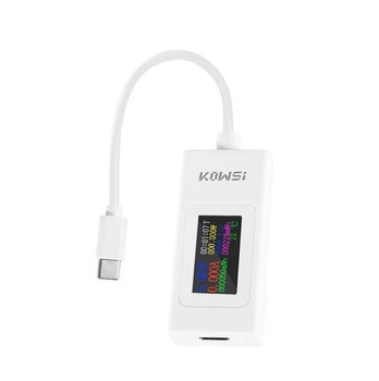 USB-тестер для измерения ёмкости,тока,времени 4-30V 6.5A (KWS-066C)