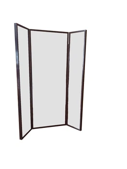 Зеркало напольное Фацет Зеркало ширма 183x129 см Коричневое (SLIMBR3XL)