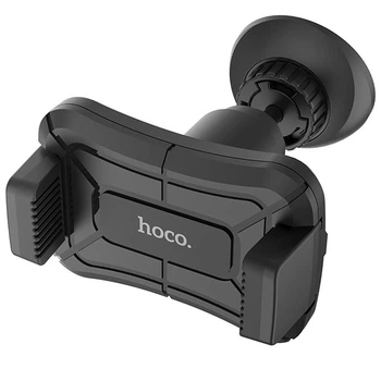 Автотримач для телефону Hoco CA43 на торпеду‚скло (на присосці) Чорний