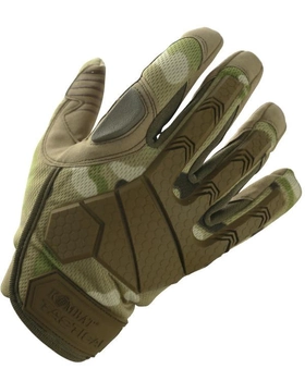 Перчатки тактические военные полевые перчатки KOMBAT UK Fingerless Tactical Gloves XL мультикам TR_kb-atg-btp-xl