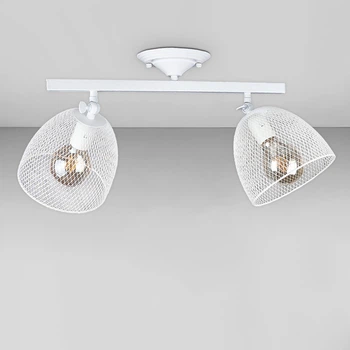 Люстра потолочная лофт Light House LS-18455F-2 WH белая
