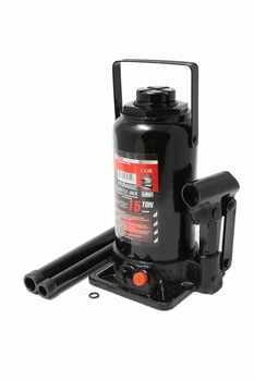 Домкрат 30т (255-465мм) бутылочный с клапаном FORCEKRAFT FK-T93004
