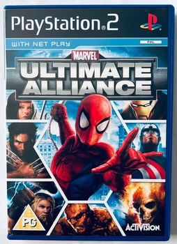 Marvel Ultimate Alliance, Б/У, английская версия - диск для PlayStation 2