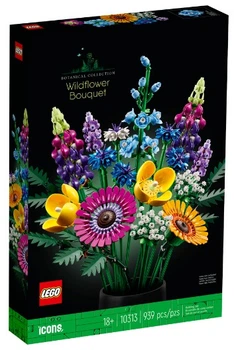 Конструктор Lego Icons Букет полевых цветов 939 деталей (10313)