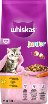 Сухий корм для кошенят Whiskas з куркою 14 кг (5900951014369)