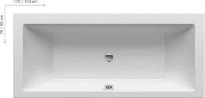 Ванна акриловая Ravak Formy 01 Slim 170x75 C691300000
