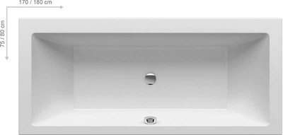 Ванна акриловая Ravak Formy 01 170x75 C691000000