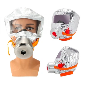 Маска-противогаз Fire Mask з алюмінієвої фольги для захисту від радіації