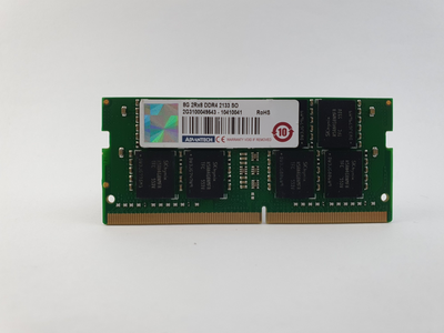 Оперативная память для ноутбука SODIMM Advantech DDR4 8Gb PC4-2133P (AQD-SD4U8GN21-HG) 10819 Б/У