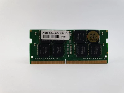 Оперативная память для ноутбука SODIMM Advantech DDR4 8Gb PC4-2133P (AQD-SD4U8GN21-HG) 10820 Б/У