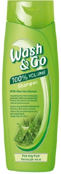Шампунь Wash&Go для сухих волос с экстрактом алоэ вера 360 мл (8008970056746)