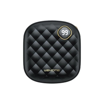 Грелка для рук + повербанк WK Wekome Herze 10000mAh чорна (WP-111)