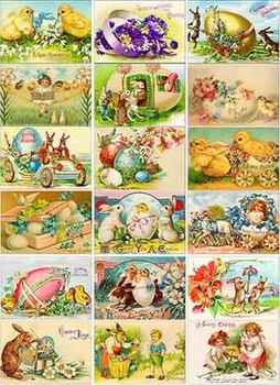 Вафельна картинка Великдень А4 (vk00929)