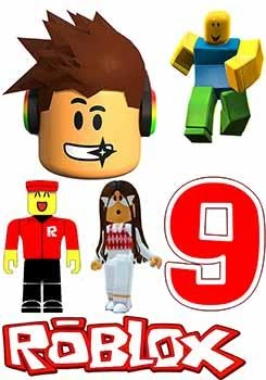Цукрова картинка Роблокс А4 (p0696)