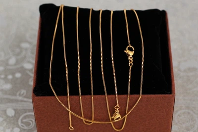 Цепь Xuping Jewelry веницианка 60 см 0.8 мм золотистая
