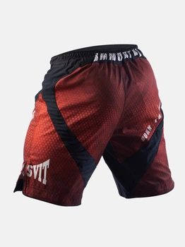 Шорти для єдиноборств Immortal 2.0 Fightshorts Red Burn XXL Колір Червоний (501215-318-XXL)